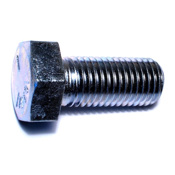 Midwest Fastener Grade 5, 7/8"-9 Hex Head Cap Screw, Zinc Plated Steel, 2 in L, 5 PK 53416 - main